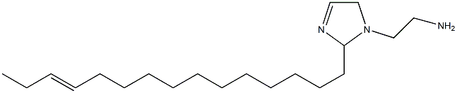 1-(2-Aminoethyl)-2-(12-pentadecenyl)-3-imidazoline Struktur