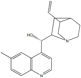 (9S)-6'-Methylcinchonan-9-ol Struktur