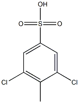 2,6-Dichlorotoluene-4-sulfonic acid Struktur