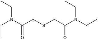 2,2'-Thiobis(N,N-diethylacetamide) Struktur