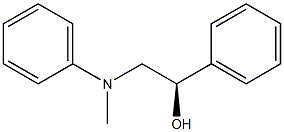 (1R)-1-Phenyl-2-[(methyl)phenylamino]ethan-1-ol Struktur