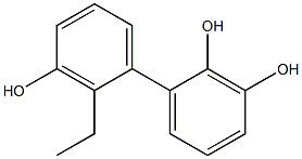 2'-Ethyl-1,1'-biphenyl-2,3,3'-triol Struktur