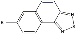 7-Bromonaphtho[1,2-c][1,2,5]thiadiazole Struktur