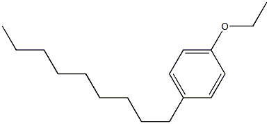 4-Nonyl-1-ethoxybenzene Struktur