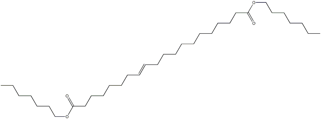 8-Icosenedioic acid diheptyl ester Struktur