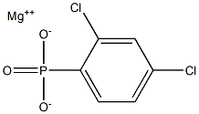 2,4-Dichlorophenylphosphonic acid magnesium salt Struktur