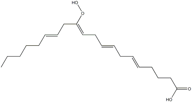 12-Hydroperoxy-5,8,11,14-icosatetraenoic acid Struktur