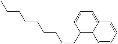 1-(7-Nonenyl)naphthalene Struktur