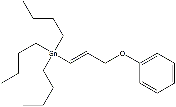 (E)-1-(Tributylstannyl)-2-(phenoxymethyl)ethene Struktur