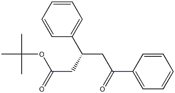 (3R)-5-Oxo-3,5-diphenylvaleric acid tert-butyl ester Struktur