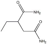 Butane-1,2-dicarboxamide Struktur