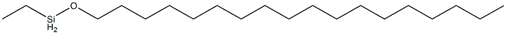 Ethyl(octadecyloxy)silane Struktur