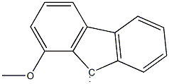 1-Methoxy-9H-fluorene-9,9-diylradical Struktur