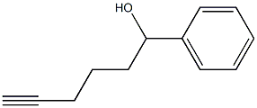 1-Phenyl-5-hexyne-1-ol Struktur