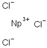 Neptunium(III) trichloride Struktur