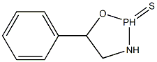 5-Phenyl-1,3,2-oxazaphospholidine 2-sulfide Struktur