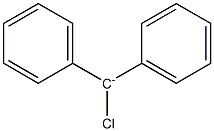 Chlorodiphenylmethylium Struktur