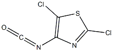 2,5-Dichlorothiazol-4-yl isocyanate Struktur