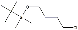 1-Chloro-4-(tert-butyldimethylsiloxy)butane Struktur