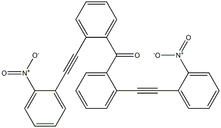 2-Nitrophenylethynylphenyl ketone Struktur