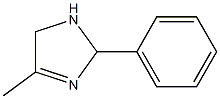 2-Phenyl-4-methyl-3-imidazoline Struktur