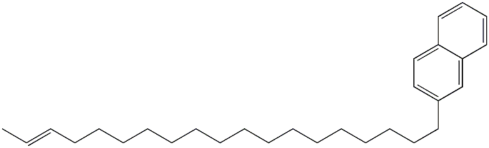 2-(17-Nonadecenyl)naphthalene Struktur