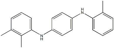 N-(2,3-Dimethylphenyl)-N'-(2-methylphenyl)-p-phenylenediamine Struktur