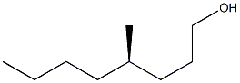 [R,(+)]-4-Methyl-1-octanol Struktur