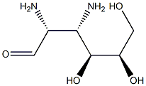 2,3-Diamino-2,3-dideoxy-D-allose Struktur