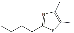 2-Butyl-4,5-dimethylthiazole Struktur