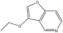 3-Ethoxyfuro[3,2-c]pyridine Struktur