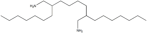 2,7-Diheptyloctane-1,8-diamine Struktur