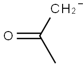 2-Oxopropan-1-ide Struktur