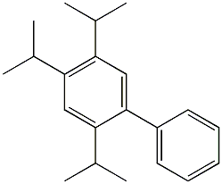 2,4,5-Triisopropyl-1,1'-biphenyl Struktur