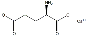 (R)-2-Aminoglutaric acid calcium salt Struktur