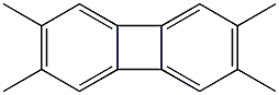 2,3,6,7-Tetramethylbiphenylene Struktur