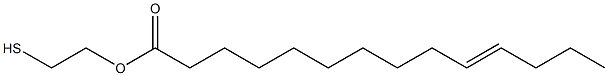 10-Tetradecenoic acid 2-mercaptoethyl ester Struktur