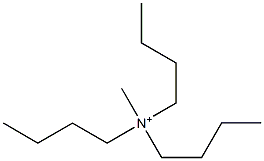 Tributylmethylaminium Struktur