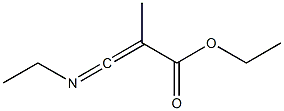 1-(Ethoxycarbonyl)-1-methyl-N-ethylketenimine Structure