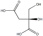 (S)-2-Hydroxy-2-(hydroxymethyl)succinic acid Struktur