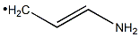 3-Amino-2-propenyl radical Struktur