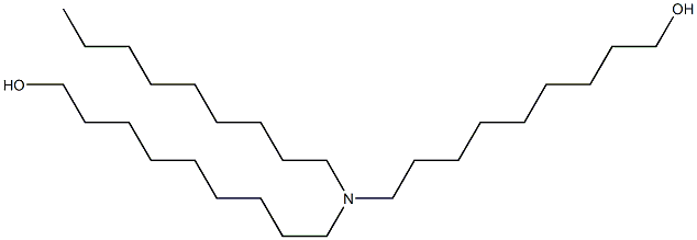 9,9'-(Nonylimino)bis(1-nonanol) Struktur