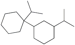 1,3'-Diisopropyl-1,1'-bicyclohexane Struktur