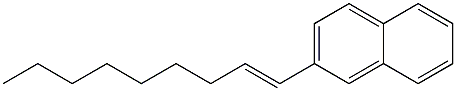 2-(1-Nonenyl)naphthalene Struktur