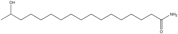 16-Hydroxyheptadecanamide Struktur