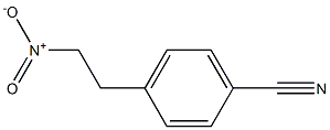 4-(2-Nitroethyl)benzonitrile Struktur