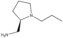 (2R)-1-Propyl-2-pyrrolidinemethanamine Struktur