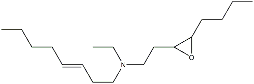 N-Ethyl-N,N-di(3-octenyl)amine oxide Struktur