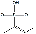 2-Butene-2-sulfonic acid Struktur