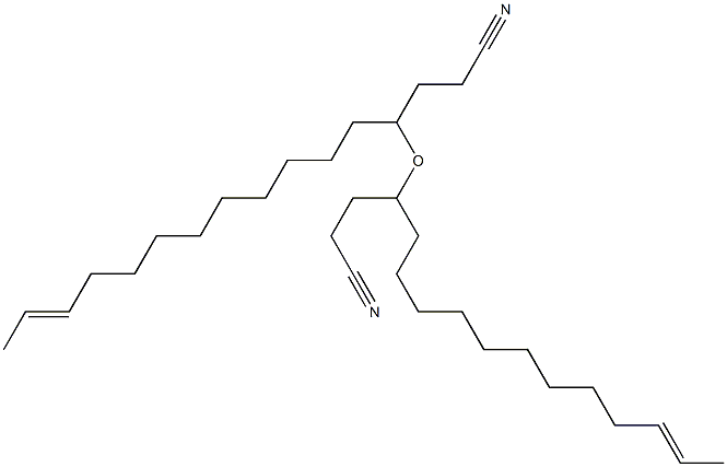 2-Cyanoethyl(11-tridecenyl) ether Struktur